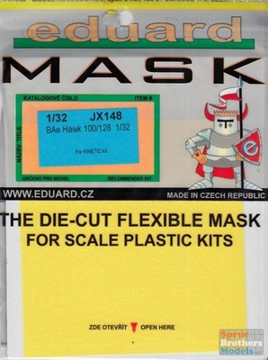 EDUJX148 1:32 Eduard Mask - BAe Hawk 100/128 (KIN kit)