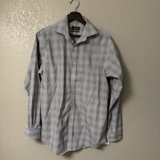 Men s Tasso Elba Plaid Dress Shirt