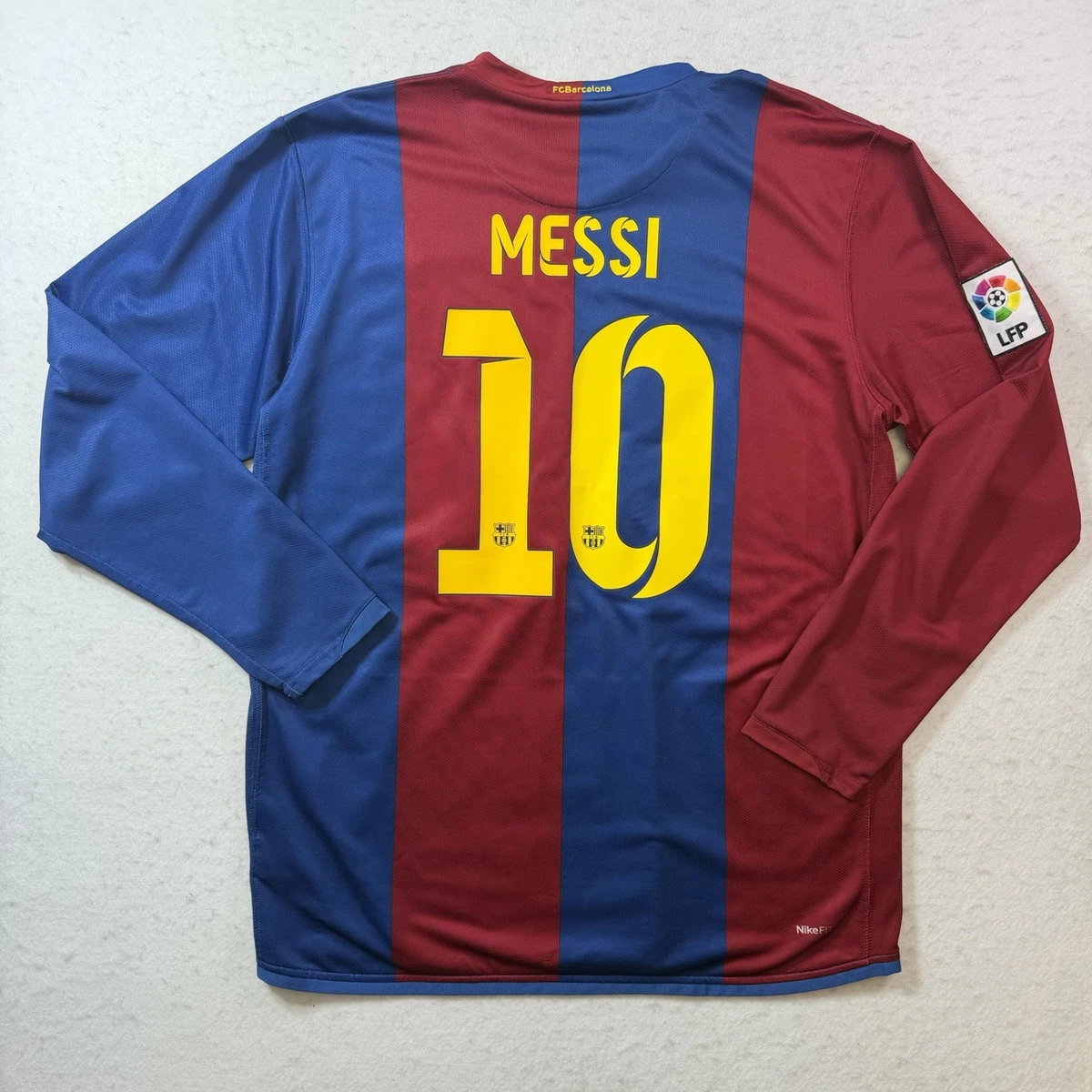 Preços baixos em Camisa Barcelona Messi Manga Longa | eBay