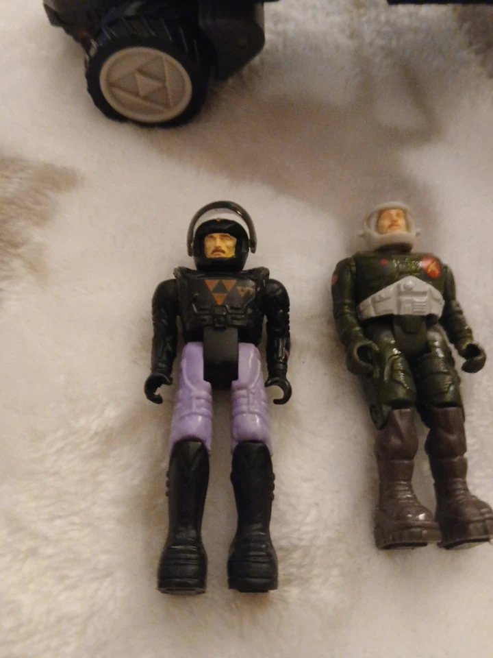 Vintage 1986 Coleco Starcom Shadow Invader Star Com W/ 3 Figures - Image 2 of 4