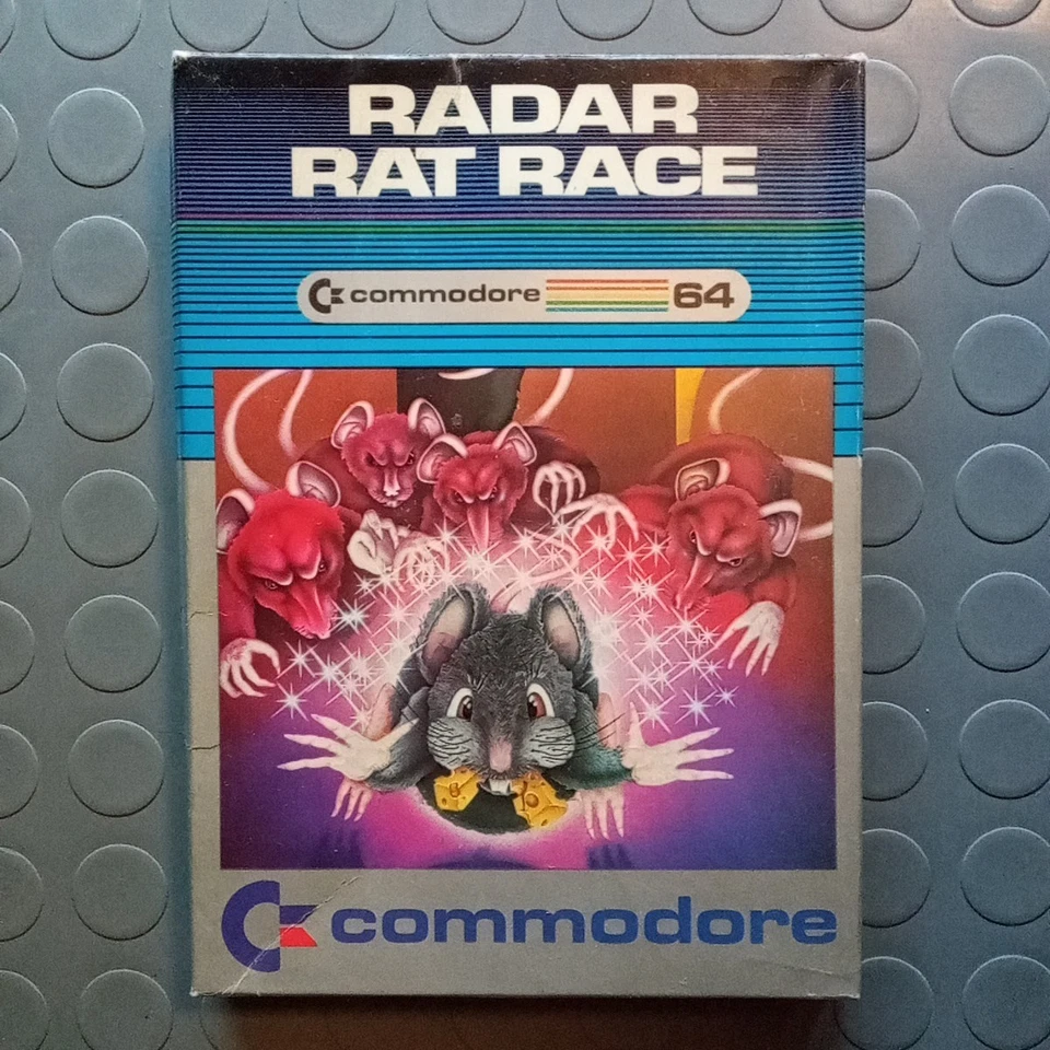 Radar Rat Race Complete Commodore 64 C64 1982 Video Game Cassette Retrogaming - Image 3 of 4
