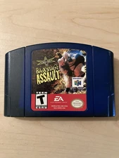 WCW Backstage Assault Nintendo 64 N64 Original Authentic Classic Wrestling Game!