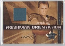 2007 Leaf Rookies & Stars Freshman Orientation Materials Jerseys John Beck 1i6