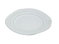 FrüHstüCksteller Galestro D. 23Cm Weiß Keramik Virginia Casa