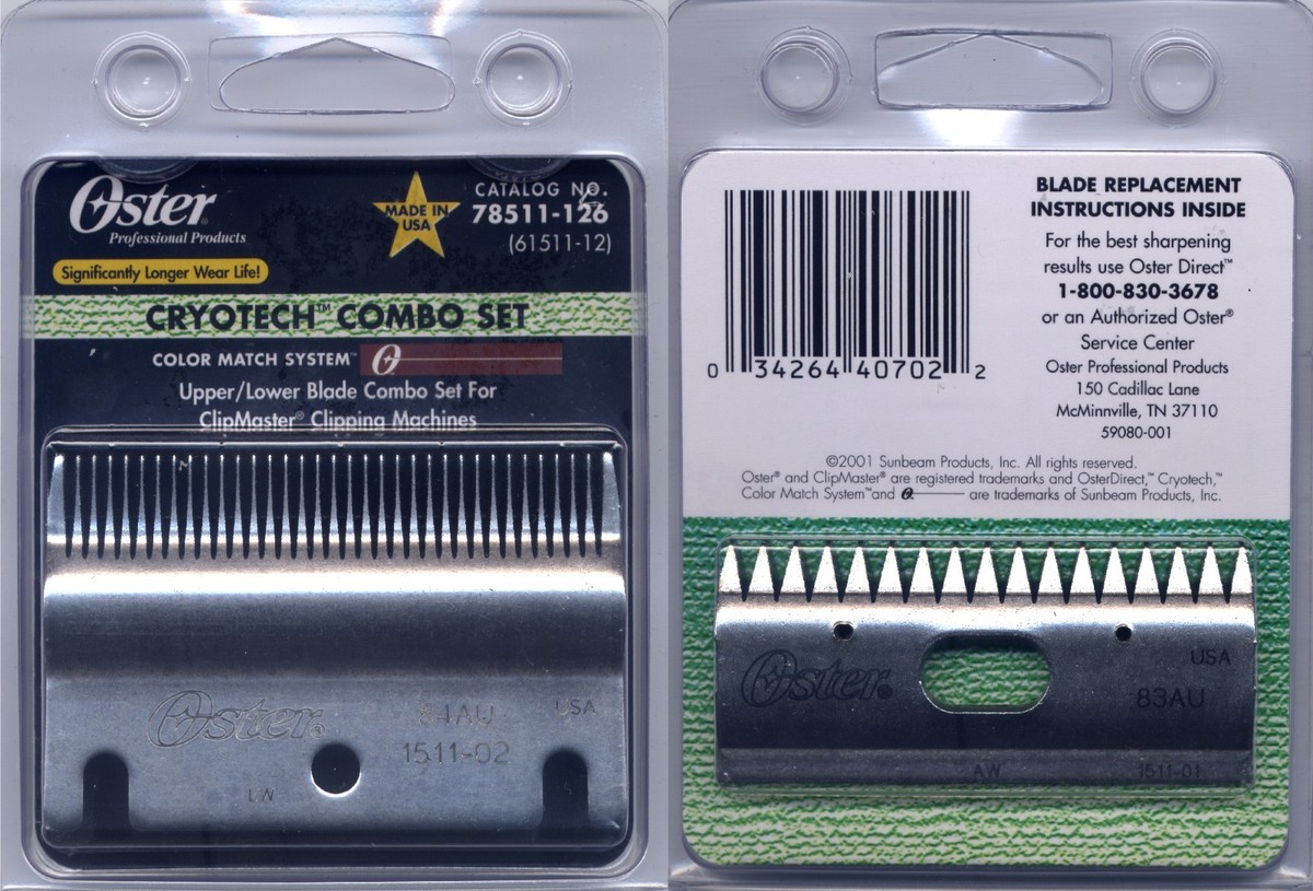 Oster Clipmaster 83AU Top Blade