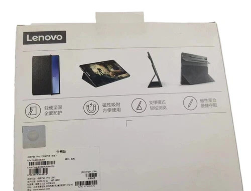 Original Magnetic Protective Folio Case Cover For Lenovo P12 Pro 12.6" Tablet - Picture 5 of 8