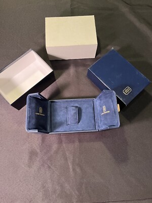 RARE HARRY WINSTON JEWELRY BRACELET OR WATCH BLUE BOX INNER AND