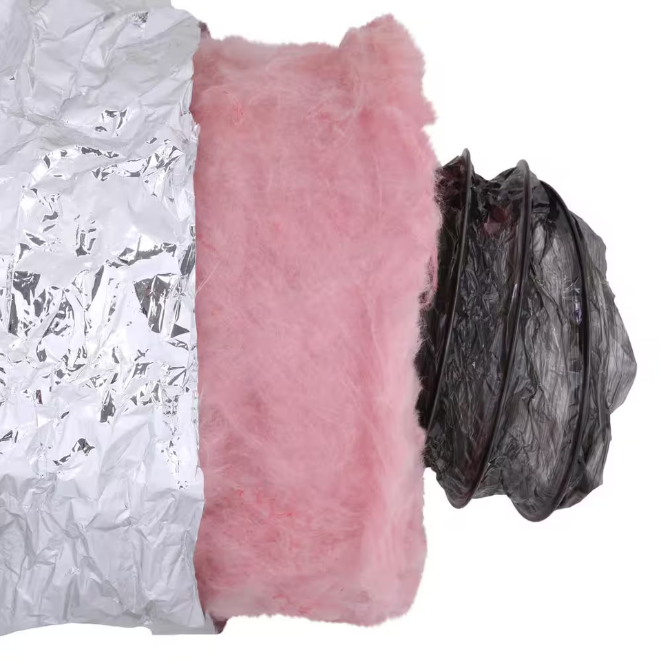 Insulated Flexible Duct R8 Silver Jacket Heavy Duty Vent HVAC Accessory