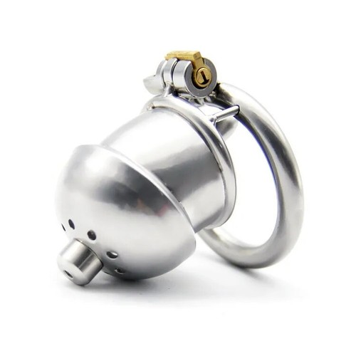 Best SM all Peni Lock Cage Male Chastity Stealth Lock Rings Urethra Devices - Bild 7 von 29