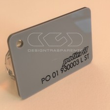 Plexiglass colorato grigio topo coprente cm 150x100 Policril 930003 spessore 3mm