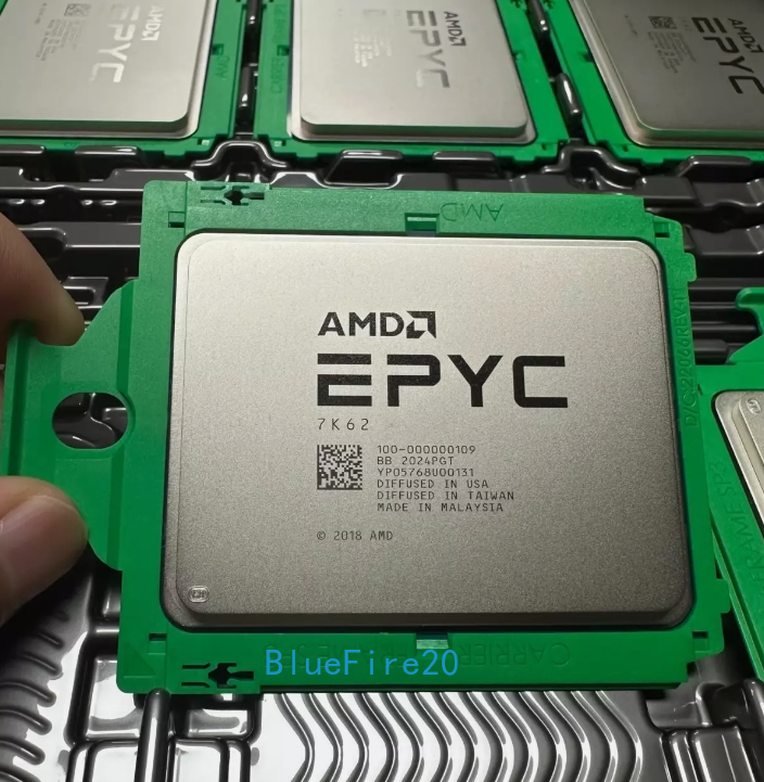 CPU AMD EPYC 7K62 unlocked AMD EPYC 7K62 CPU Unlocked 2.6-3.3 GHz 48 Cores (OEM version of