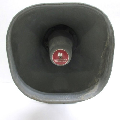 FEDERAL SIGNAL CORPORATION, SIGNALING DEVICE, HORN, V-120VAC, INDOOR/OUTDOOR