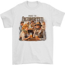 Prost to Oktoberfest German Beer Festival Mens T-Shirt 100% Cotton