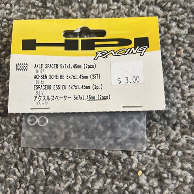 HPI Racing 103368 Axle Spacer 5x7x1.45mm Blitz (2)