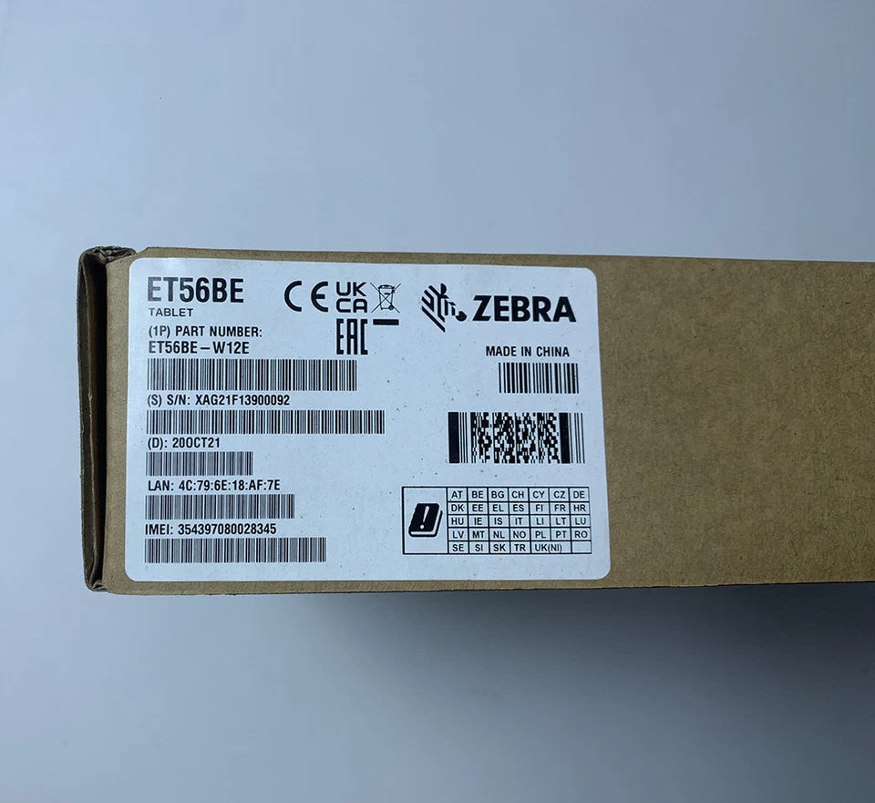 Zebra ET56BE-W12E Rugged Tablet Computer, 8.4" Display Windows 10 - Image 4 of 4