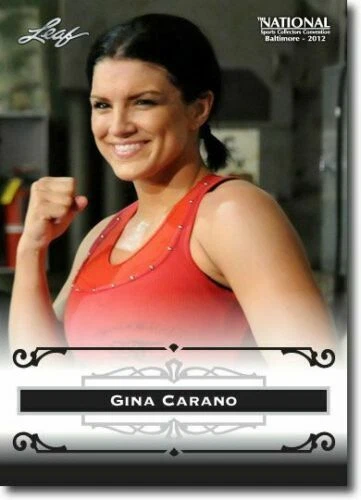 GINA CARANO - MMA 2012 Leaf National PROMOTIONAL Card - FREE SHIPPING