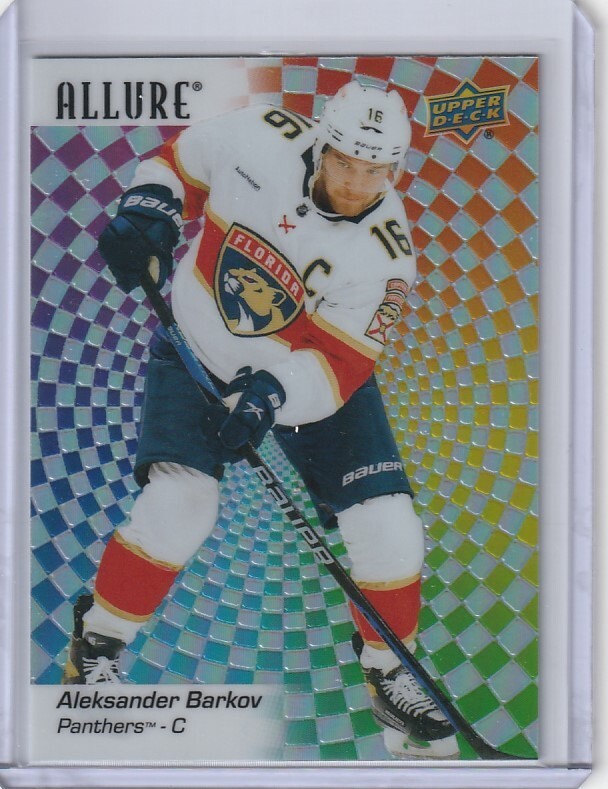 2023-24 UPPER DECK ALLURE HYPNOSIS PARALLEL #72 PANTHERS ALEKSANDER BARKOV SSP