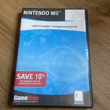Nintendo Wii Link's Crossbow Training Complete W/ Manual CIB Video Game Kids