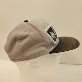 VTG Nintendo NES Controller Hat Cap, Grey & Black, Embroidered, Rare Color Combo