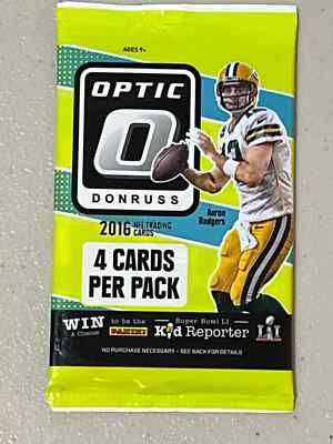 GOFF DAK and WAY MORE RCS 2016 Panini Donruss Optic Football Retail Pack