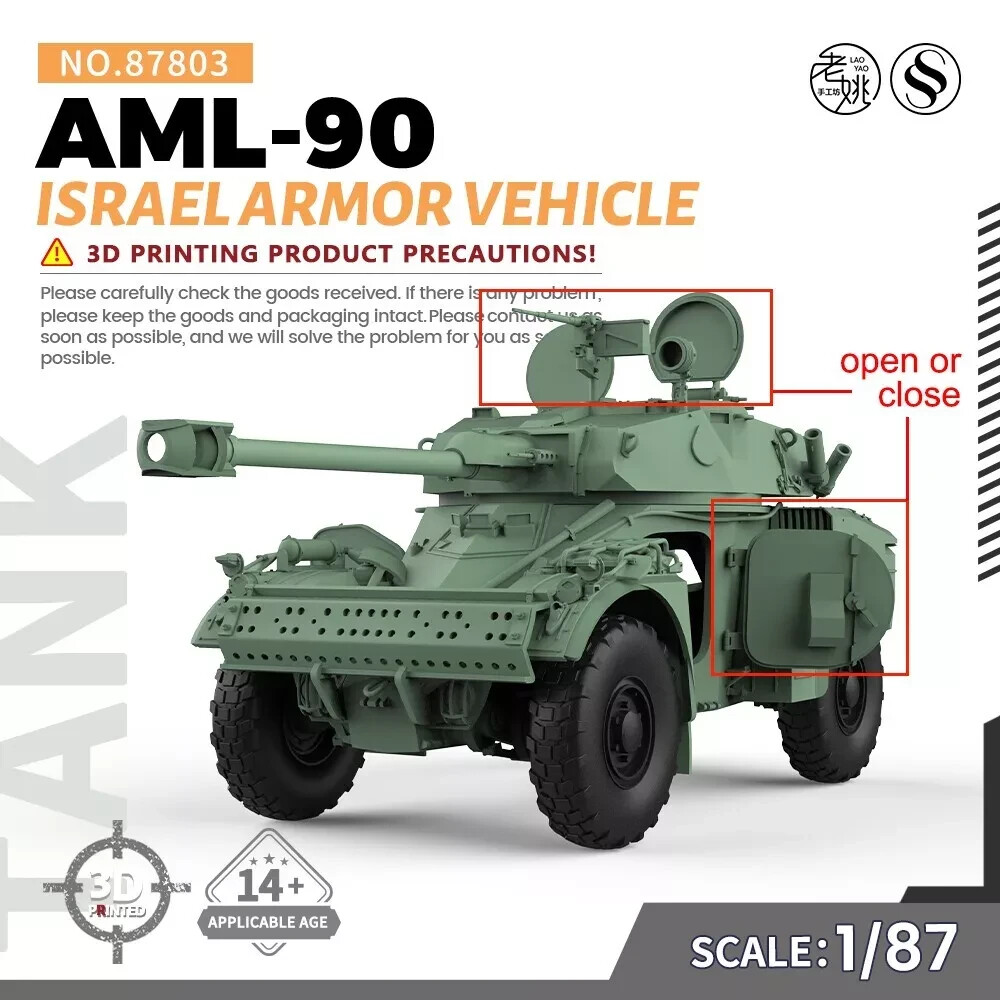 man 写真 SSMODEL SS87803 HO Scale Railway Military Model Kit Israel