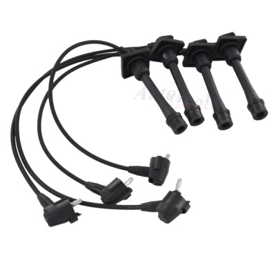 4pcs Spark Plug Wires Set 55910 For Toyota Celica Corolla Geo Prizm 1.8L 9485368
