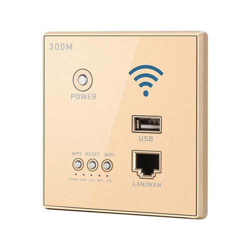 300Mbps In-Wall Router Access Point Router LAN Netzwerk L0U0 - Bild 1 von 6