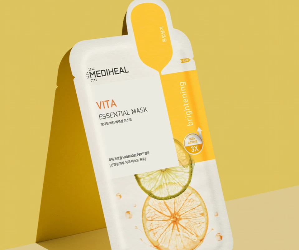 MEDIHEAL Essential Mask 24ml x 10pcs Calming Nourishing Soothing Hydrating - Image 4 of 4