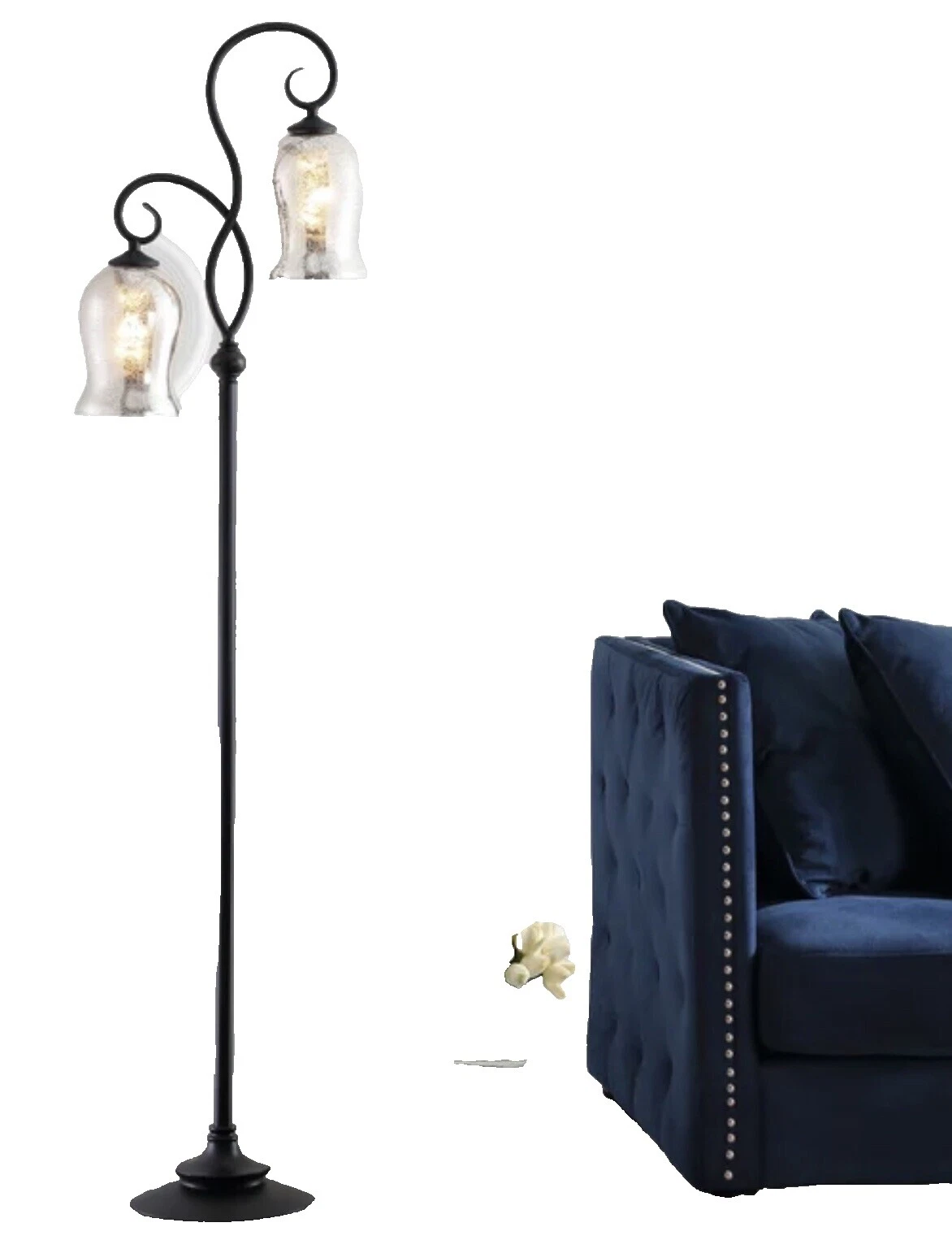 Lámparas de Cristal con Cable país francés