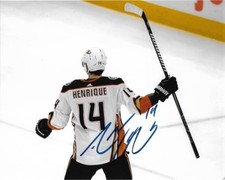 Anaheim Ducks Adam Henrique Autographed Signed 8x10 Photo COA #6