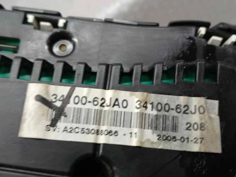 3410062JA0 instrumentenblende für SUZUKI SWIFT BERLINA (MZ) GL 2005 4856198 Foto 3 de 4