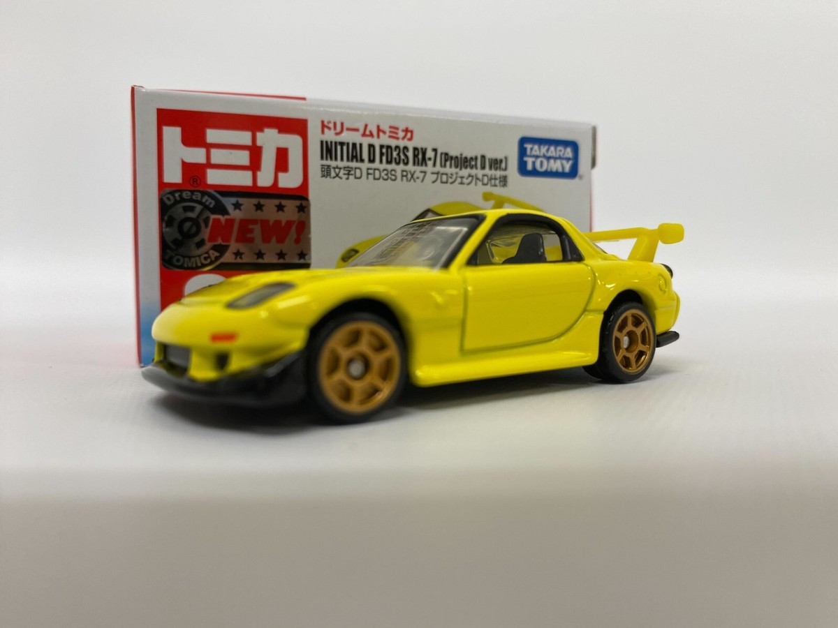 ドリームトミカ SP FD3S RX-7 (Project D ver.) Dream Tomica SP: Initial D FD3S RX-7 [Project D Ver.] - YouTube
