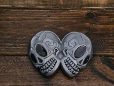 Mexican Skull Luchador Sugar Skull Evil Belt Buckle