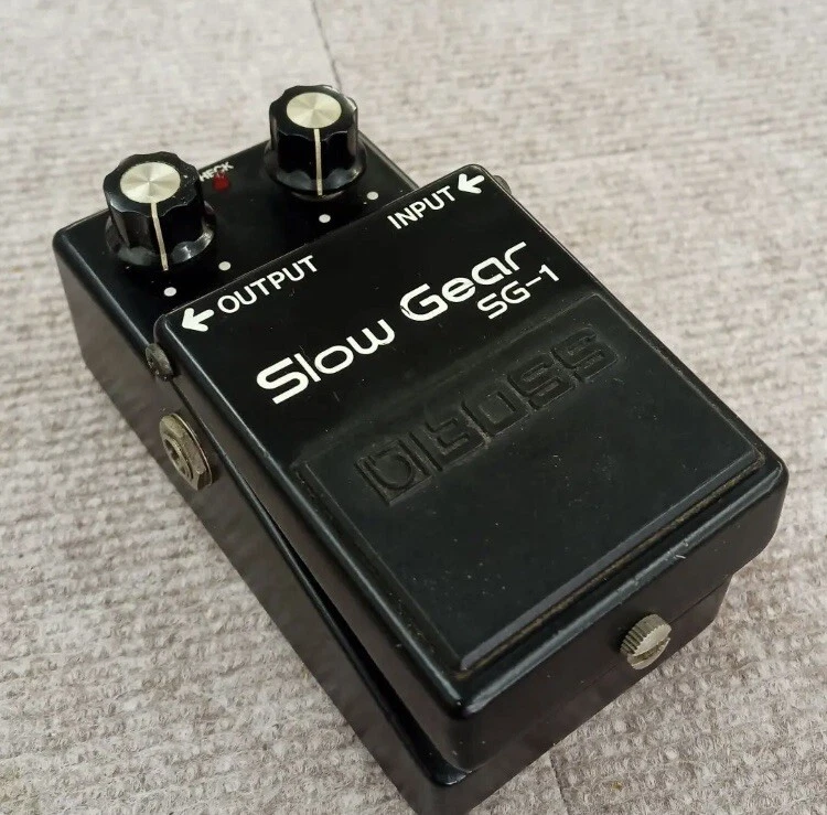BOSS Slow Gear SG-1 Guitar Effect Pedal Products of Roland used