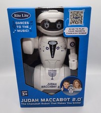 Judah Maccabot 2.0, Chanukah Robot, Dances to the Music, Plays Chanukah Songs