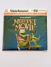 Jim Henson's SEALED View-Master 3 Reel Pack - 21 Full Color 3d Images