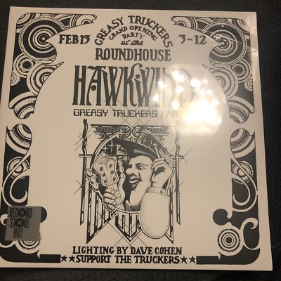 HAWKWIND Greasy Truckers Party LIVE in 1972 VINYL 2 LP set