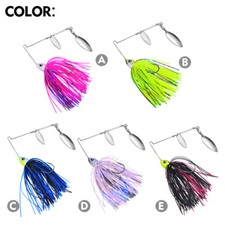 5 Pack Swim Jigs Skirts Buzzbait Bait Wobbler Rubber Skirt For Pike Walleye Bass