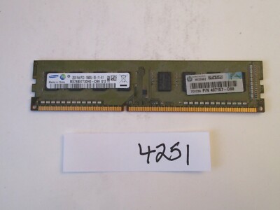 Samsung M378B5773DH0-CH9 2Gb PC3-10600 1333Mhz DDR3