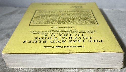 Jazz & Blues Lover’s Guide To The US Uncorrected Page Proofs Paperback Book 1991 - Picture 8 of 11