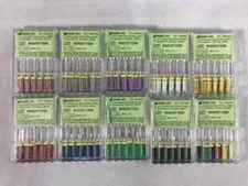 Mani Dental Root Canal Endo Stainless Steel K-files All Sizes 30 Files/5pk