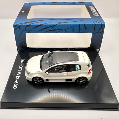VOLKSWAGON VW Golf GTI W12-650 2007 Model Car 1:43 White Provence