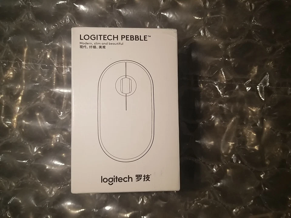 MOUSE USB OPTICAL Logitech Pebble ROSE/PINK LOGITECH New 910- 005575 QUIET - Image 3 of 4
