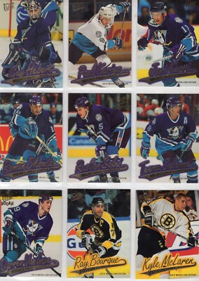 1997 Fleer Ultra Hockey GOLD MEDALLION 1-180 You Pick