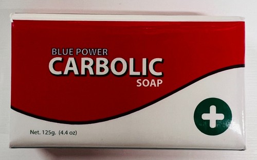 6 X Blue Power Carbolic Soap Antiseptic 125g/4.4 OZ. - Picture 2 of 4