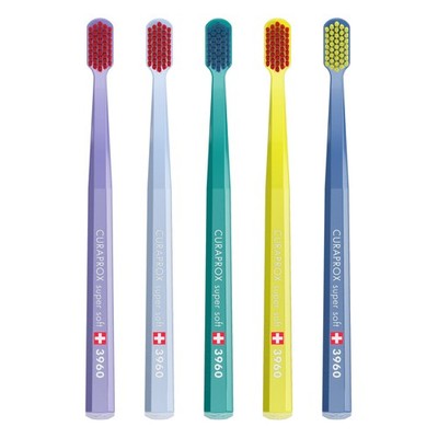 5X Curaprox CS 3960 Supersoft Zahnbürste