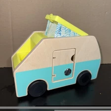 Lovevery Wooden Camper Van Free Spirit Kit 34 35 36 Month Hinged Roof Motor Home