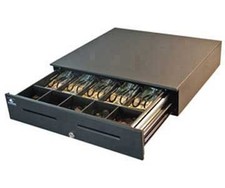 APG S4000, PAINTED FRONT, DUAL MED COIN ROLL STORAGE, BLACK