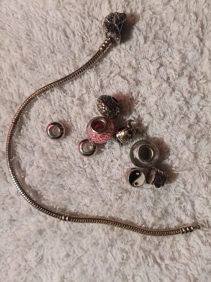 Juego de 14 dijes de pulsera y dijes Foto 2 de 4