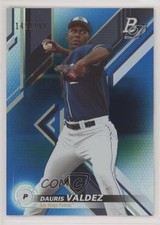 2019 Bowman Platinum Wal-Mart Top Prospects Blue Foil 149/150 Dauris Valdez 0c6